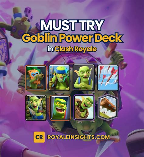 clash royale goblin cards|Best Goblin Power Event Decks in Clash Royale .
